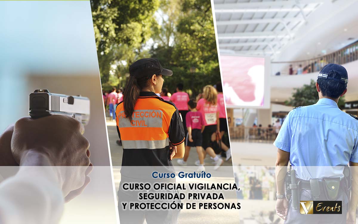 Curso gratis de vigilancia, seguridad privada y protección de personas en Ávila